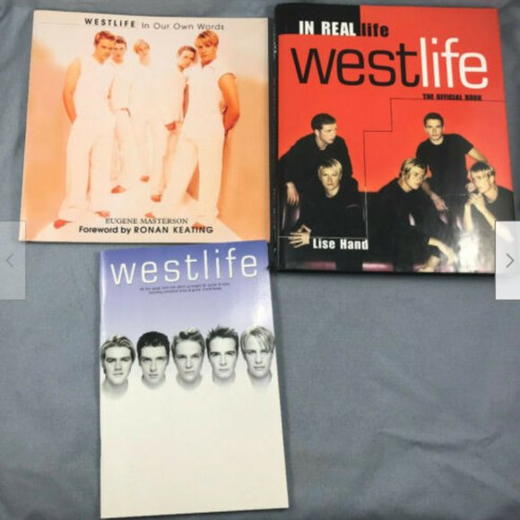 Official In Our Own Words Westlife In Real Life Lise Hand Virgin Books Songbook - Picture 1 of 7